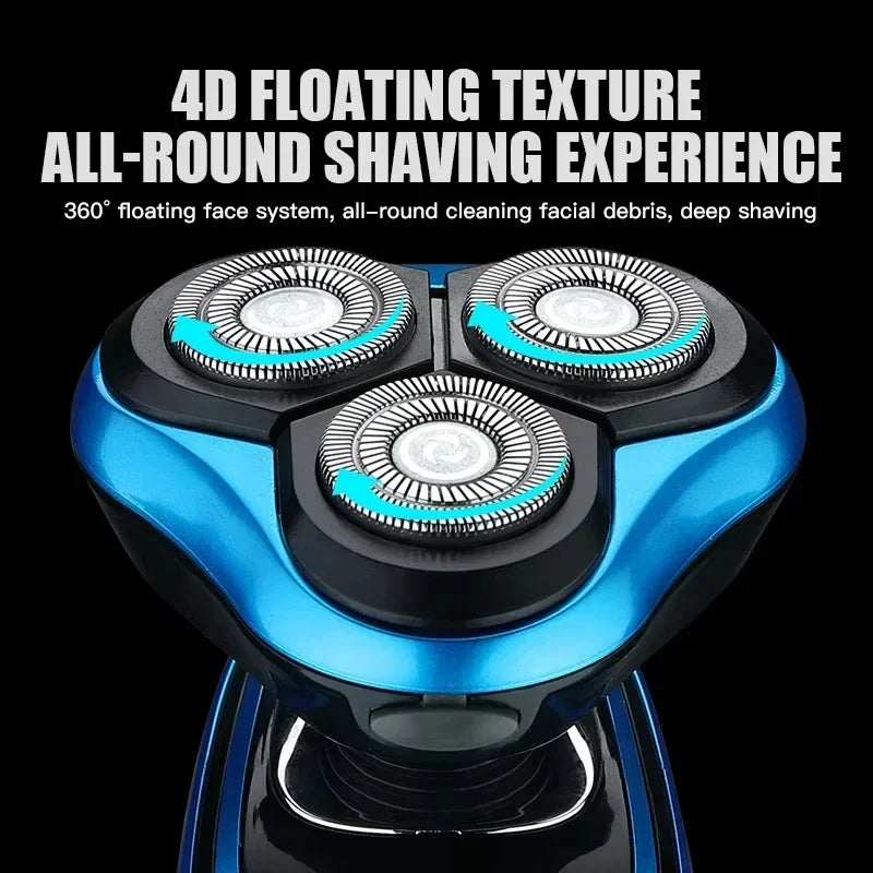 Electric Shaver Full Body Washable Shaver Men's Multifunctional 3-IN-1 USB Rechargeable Professional Hair Trimmer Hair Cutter We